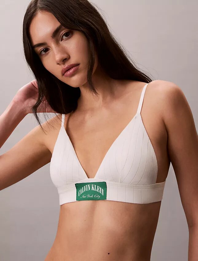 Heritage Classic Cotton Stretch Bralette, kevyesti vuorattu kolmiomallinen Bralette Heritage Classic Cotton Stretch Bralette, kevyesti vuorattu kolmiomallinen Bralette