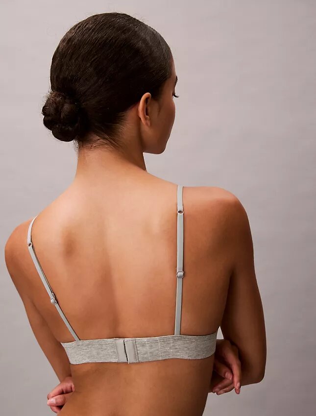Heritage Classic Cotton Stretch Bralette, kevyesti vuorattu kolmiomallinen Bralette Heritage Classic Cotton Stretch Bralette, kevyesti vuorattu kolmiomallinen Bralette