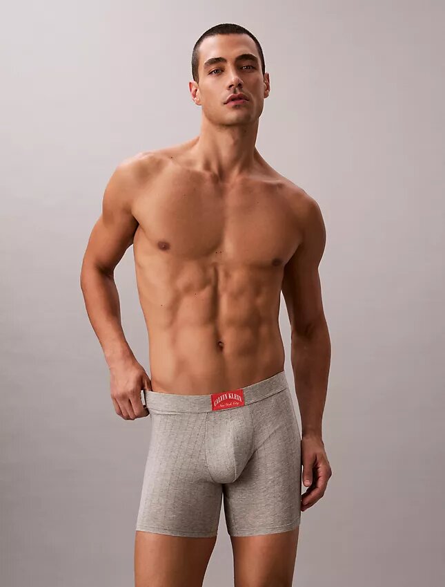 Heritage Classic -puuvillaiset ribbineulotut Boxer Briefit Heritage Classic -puuvillaiset ribbineulotut Boxer Briefit