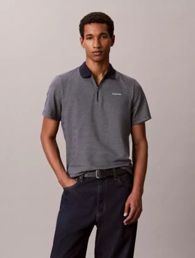 Herringbone-veto-aukkoinen polopaita
