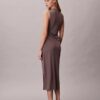 Hienostunut jersey-rypytysmekko Hienostunut jersey-rypytysmekko