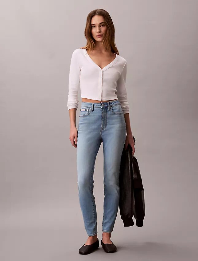 High Rise Skinny-farkut High Rise Skinny-farkut