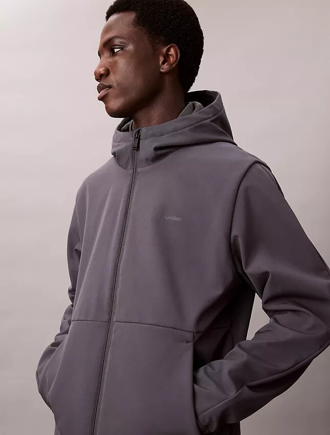 Hupullinen softshell-vetoketjutakki Hupullinen softshell-vetoketjutakki
