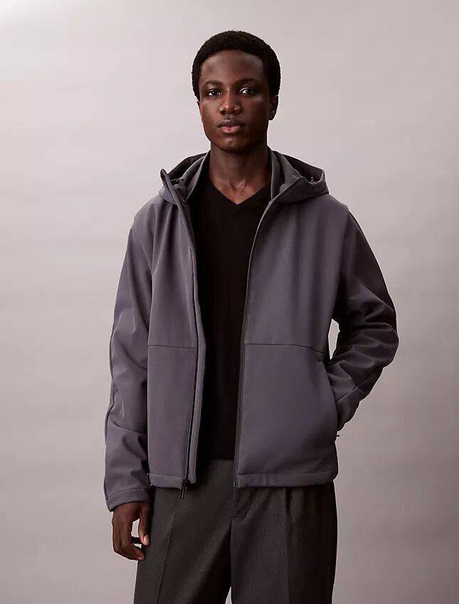 Hupullinen softshell-vetoketjutakki Hupullinen softshell-vetoketjutakki