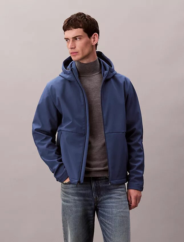 Hupullinen softshell-vetoketjutakki Hupullinen softshell-vetoketjutakki