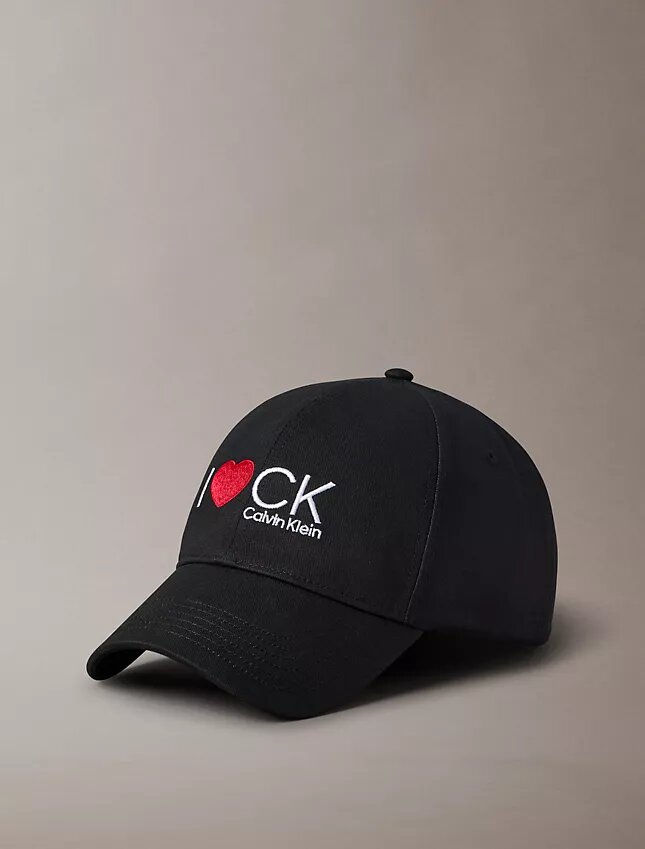 I Love Ck -grafiikkakuvioinen twill-lippalakki I Love Ck -grafiikkakuvioinen twill-lippalakki