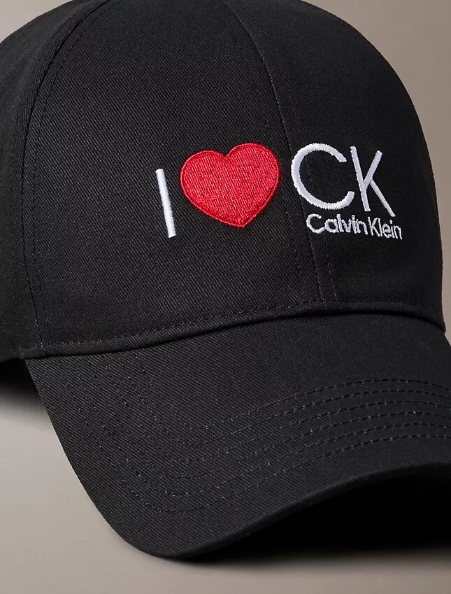I Love Ck -grafiikkakuvioinen twill-lippalakki I Love Ck -grafiikkakuvioinen twill-lippalakki