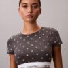 Icon Cotton Modal -kevyesti vuorattu T-paita-Bralette