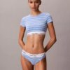 Icon Cotton Modal -kevyesti vuorattu T-paita-Bralette