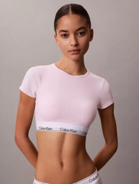 Icon Cotton Modal -kevyesti vuorattu T-paita-Bralette