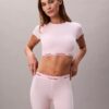 Icon Cotton Modal -kevyesti vuorattu T-paita-Bralette