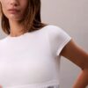 Icon Cotton Modal -kevyesti vuorattu T-paita-Bralette