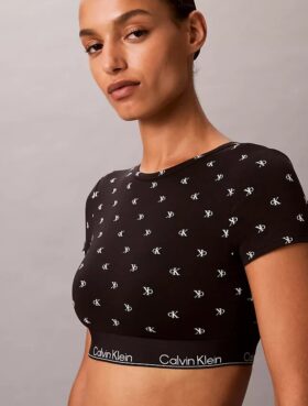 Icon Cotton Modal -kevyesti vuorattu T-paita-Bralette