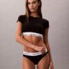 Icon Cotton Modal -kevyesti vuorattu T-paita-Bralette