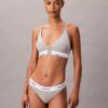 Icon Cotton Modal -leikkauksen jälkeinen kevyesti vuorattu kolmiomallinen Bralette