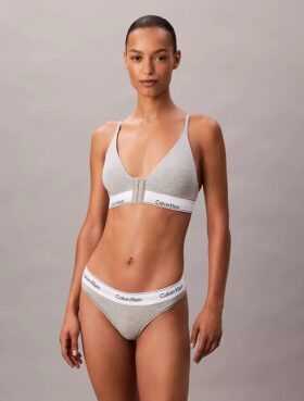 Icon Cotton Modal -leikkauksen jälkeinen kevyesti vuorattu kolmiomallinen Bralette