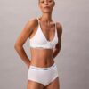 Icon Cotton Modal -leikkauksen jälkeinen kevyesti vuorattu kolmiomallinen Bralette