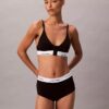 Icon Cotton Modal -leikkauksen jälkeinen kevyesti vuorattu kolmiomallinen Bralette
