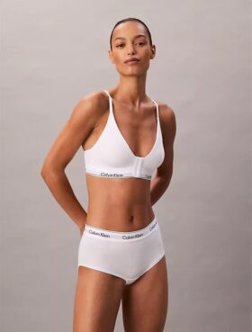 Icon Cotton Modal -leikkauksen jälkeinen kevyesti vuorattu kolmiomallinen Bralette