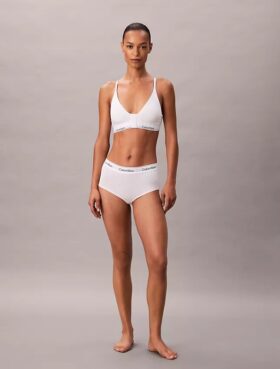 Icon Cotton Modal -leikkauksen jälkeinen kevyesti vuorattu kolmiomallinen Bralette