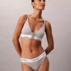 Icon Cotton Modal -leikkauksen jälkeinen kevyesti vuorattu kolmiomallinen Bralette