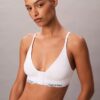 Icon Cotton Modal -leikkauksen jälkeinen kevyesti vuorattu kolmiomallinen Bralette