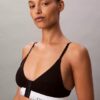 Icon Cotton Modal -leikkauksen jälkeinen kevyesti vuorattu kolmiomallinen Bralette