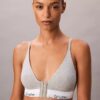 Icon Cotton Modal -leikkauksen jälkeinen kevyesti vuorattu kolmiomallinen Bralette
