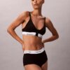Icon Cotton Modal -leikkauksen jälkeinen kevyesti vuorattu kolmiomallinen Bralette