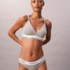Icon Cotton Modal Maternity -kevyesti vuorattu kolmiomallinen Bralette