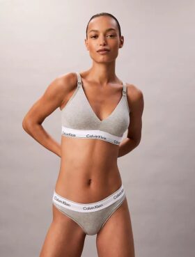 Icon Cotton Modal Maternity -kevyesti vuorattu kolmiomallinen Bralette