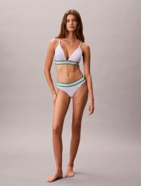 Icon Cotton Modal Stripe Thong