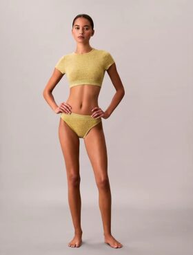 Icon Cotton Stretch, kevyesti vuorattu T-paita-Bralette