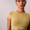 Icon Cotton Stretch, kevyesti vuorattu T-paita-Bralette