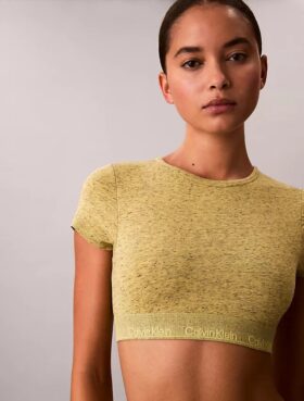 Icon Cotton Stretch, kevyesti vuorattu T-paita-Bralette