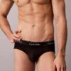 Icon Cotton Stretch Metallic 3-pack hip brief