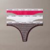 Icon Logo 3-pack matalavyötäröinen Thong