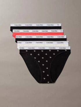 Icon Logo 5-pack matalavyötäröiset Bikini-mallit