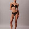 Icon-logolla varustettu pitsinen 3-pakkaus matalavyötäröinen Bikini-alushousu