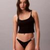Icon-logolla varustettu string-Thong