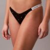 Icon-logolla varustettu string-Thong