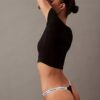 Icon-logolla varustettu string-Thong
