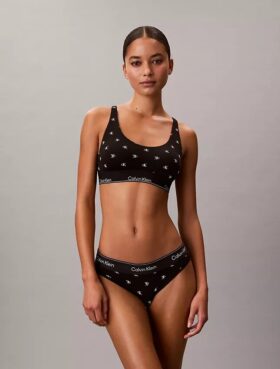 Icon-puuvilla-Modal, kevyesti vuorattu Bralette
