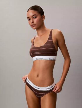 Icon-puuvilla-Modal, kevyesti vuorattu Bralette