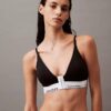 Icon-puuvilla-Modal, kevyesti vuorattu, edestä kiinnitettävä kolmiomallinen Bralette