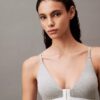 Icon-puuvilla-Modal, kevyesti vuorattu, edestä kiinnitettävä kolmiomallinen Bralette