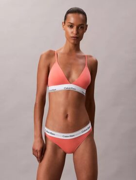 Icon-puuvilla-Modal, kevyesti vuorattu kolmiomallinen Bralette
