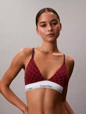 Icon-puuvilla-Modal, kevyesti vuorattu kolmiomallinen Bralette