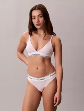 Icon-puuvilla-Modal, kevyesti vuorattu kolmiomallinen Bralette