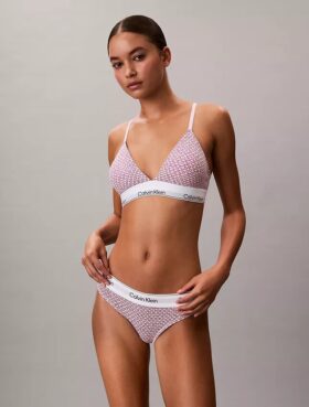 Icon-puuvilla-Modal, kevyesti vuorattu kolmiomallinen Bralette